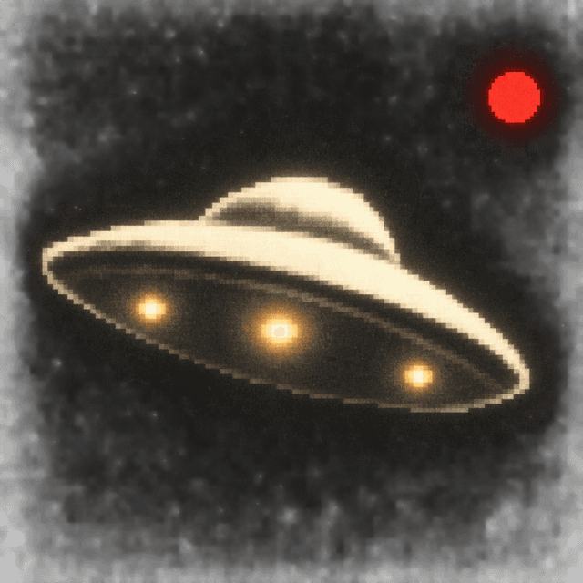 UFO Camera’s ivory flying saucer app icon